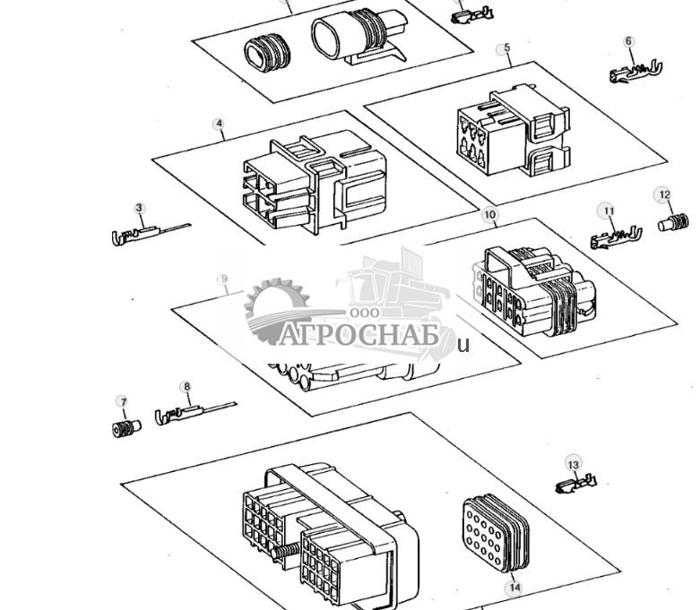 METRI-PACK TERMINAL AND CONNECTORS - ST393874 167.jpg